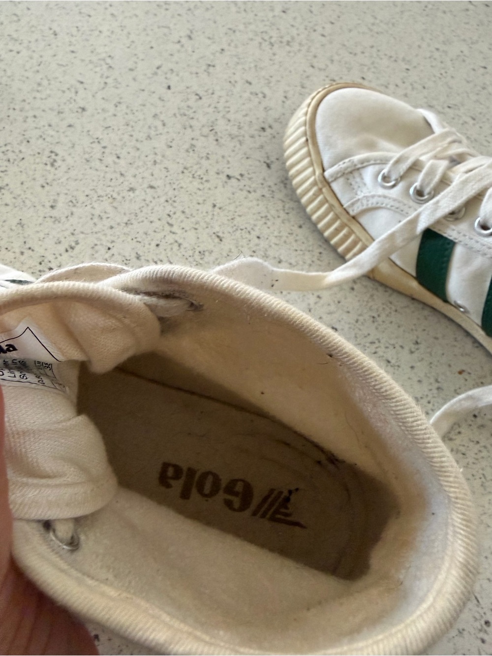 Women’s Gola Mark Cox High Tops Size 7 - Picture 7 of 8